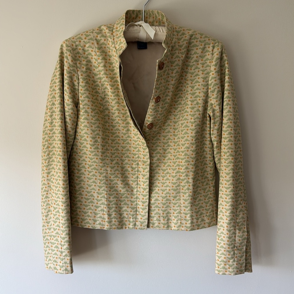 J. McLaughlin cotton blazer